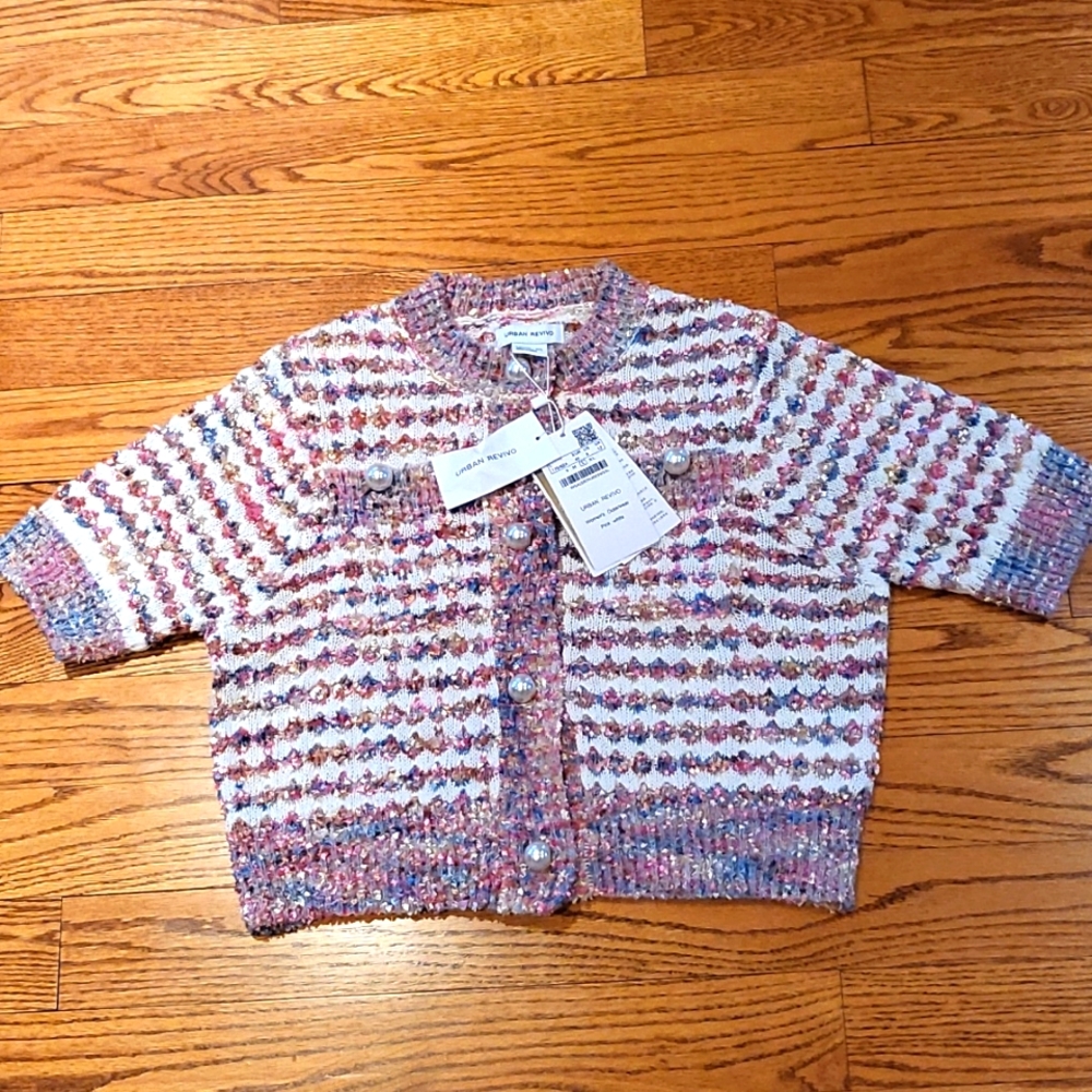 Urban Revivo Multicolor Tweed like Cardigan